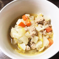 ＹＫＮ４．３'s cooksnap of when they made 白菜とひき肉の油炒め・赤ゆず胡椒味♪.