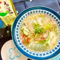 ふたごゆき's cooksnap of when they made カニと白菜の和風たまごスープ☆.
