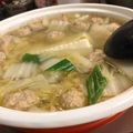 wちゃん♪'s cooksnap of when they made 体ぽっかぽかの肉団子鍋☆.