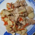 500k's cooksnap of when they made 鶏とエリンギのガーリックバター醤油炒め.