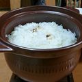 辰ちゃんです。's cooksnap of when they made 土鍋ウィルセラム使用☆白米の炊き方☆.