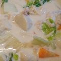 Smika's cooksnap of when they made 白菜と里芋の和風シチュー仕立て.