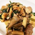 yjunjun's cooksnap of when they made 小松菜、しめじ、豚バラ肉の炒め物.