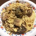 rinsworld's cooksnap of when they made サバの水煮缶チーズカレークリームパスタ.