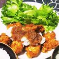 miriya♡'s cooksnap of when they made 鶏むね肉で・梅おろしチキンカツ.