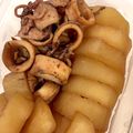 rin0418r24's cooksnap of when they made 『イカ大根・炊飯器バージョン』.