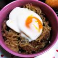 キャラメグ♪'s cooksnap of when they made お好みの食べ方で◎定番の牛丼。.