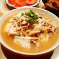bonbonnier's cooksnap of when they made フライパンで作る肉豆腐.