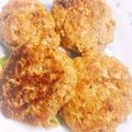はな♡あや's cooksnap of when they made 隠し味に○○！！簡単豆腐ハンバーグ♪.