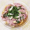 ぺんぐりん's cooksnap of when they made 豚肉・白菜・長ねぎレンジ蒸し♪梅風味.