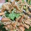 ﾌﾞﾚﾝﾀﾞ's cooksnap of when they made サラダのカリカリお揚げのトッピング.