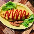 チャックねこ☆'s cooksnap of when they made ヨーグルトでふわふわ定番の薄皮オムライス.