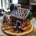 なっちゃんばぁば's cooksnap of when they made クリスマスに･･･お菓子のお家2010❤.