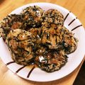 クックLJX5K4☆'s cooksnap of when they made とり胸肉 ひじきと蓮根のハンバーグ.