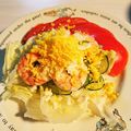 もふもふ侍's cooksnap of when they made えび・トマト・きゅうりのミモザサラダ♪.