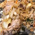 わたるんママ's cooksnap of when they made ホットプレートでつくる富士宮風焼きそば.
