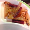 くぅくみ's cooksnap of when they made サラミ消費に！じゃがサラミ.