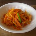 アロエミント's cooksnap of when they made にんじんのしりしり　人参炒め.