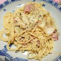 クックA5F1VV☆'s cooksnap of when they made 豆乳と糀のクリームパスタ.