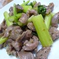 myukitty's cooksnap of when they made 簡単パパッと砂肝炒め.