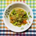 チェックのミニくま's cooksnap of when they made 枝豆と玉ねぎ・人参のじゃこ煮♪.