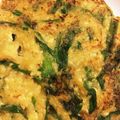 ＊にょにょん＊'s cooksnap of when they made 豆腐とニラのチヂミ風！.