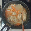 Yongren's cooksnap of when they made 簡単！水餃子と野菜の中華スープ.