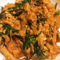 ＊にょにょん＊'s cooksnap of when they made ｷﾑﾁにら玉.
