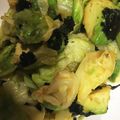 はに333's cooksnap of when they made キャベツとアボカドのわさび醤油和え.