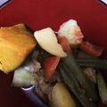 みりん調味料's cooksnap of when they made 鶏肉とカボチャの甘煮●いろいろ野菜の煮物.