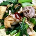 ビリー中毒's cooksnap of when they made 味付け簡単♪小松菜と油揚げの炒め物.