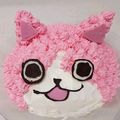ひばママ's cooksnap of when they made 子供の誕生日に☆ジバニャンのケーキ♪.