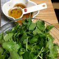 mimiccoo's cooksnap of when they made パクチーときゅうりのアジアンサラダ.