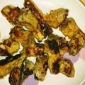 teast's cooksnap of when they made 鰹の竜田揚げ.