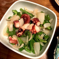 H_IROSHIMA's cooksnap of when they made 簡単☆タコのガーリック炒め.