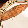 H_IROSHIMA's cooksnap of when they made サーモンのカリカリハーブパン粉焼き.