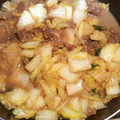 ☆hiroppy☆'s cooksnap of when they made 牛肉と白菜のすき焼き風.