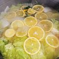 MIZU14's cooksnap of when they made ♥鶏モモ肉のレモン鍋♥.