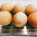 ぴよちゃんず's cooksnap of when they made 自家製いちご天然酵母の丸パン (^^♪.