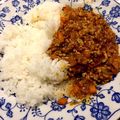 bangkokman's cooksnap of when they made 茅乃舎だしで☆キーマカレー.