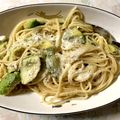 足るを知る。程々て事's cooksnap of when they made ♡休日ランチ①スープの素で簡単パスタ.