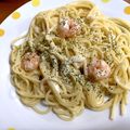 てるてる2323's cooksnap of when they made 簡単！ぷりぷり海老♡クリームパスタ.