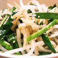 クリーピングタイム☆'s cooksnap of when they made アサリダシダで もやしとニラのナムル.