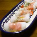 ＪＵＮちゃン's cooksnap of when they made 大根とスモークサーモンのオードブル.