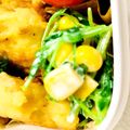 U☆kaoru's cooksnap of when they made 簡単すぎ！豆苗とコーンのサラダ.