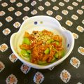 龍青空ママ's cooksnap of when they made ごまめキムチ♪ 簡単 ピリ辛 あと一品♡.