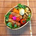 ♡Fuwari♡'s cooksnap of when they made お弁当◎焼肉のたれで♪肉巻きおにぎり。.