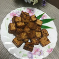 yuminan47k's cooksnap of when they made 厚揚げだけ♡胡麻味噌炒め.