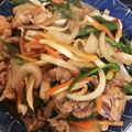 クックSHCHTZ☆'s cooksnap of when they made 豚コマとエリンギのチンジャオロース☆.