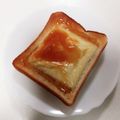 ポニーリボン's cooksnap of when they made メープル×チーズトースト.